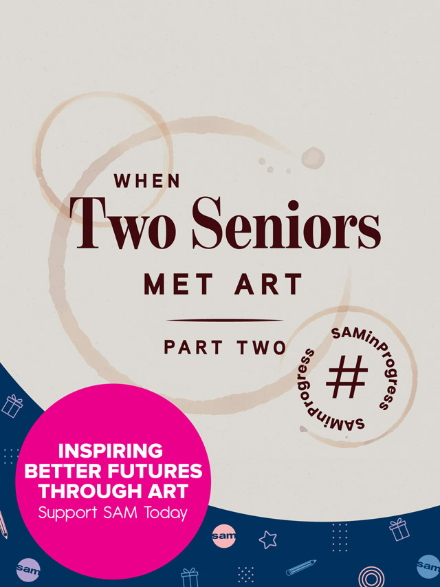 When Two Seniors Met Art